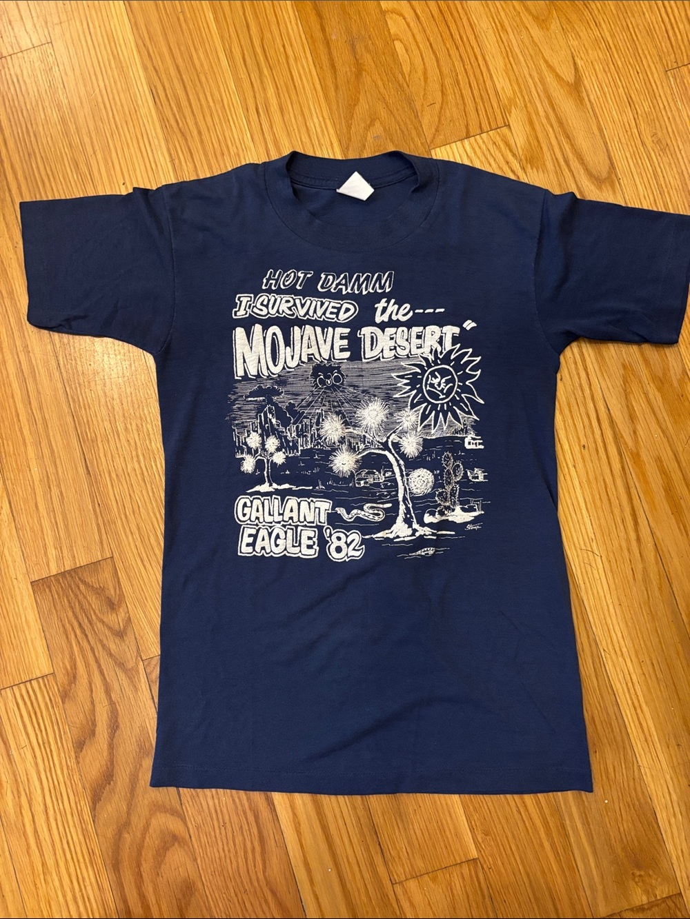 Vintage Tee XS 1982 Mojave Desert